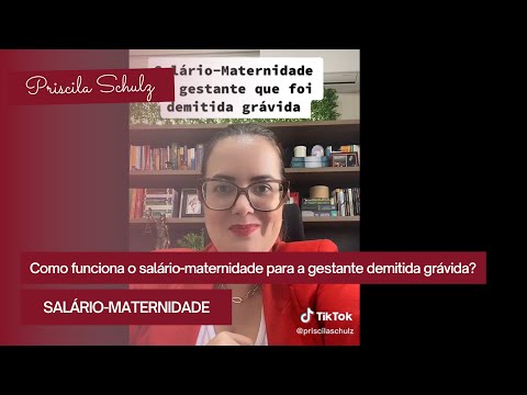 Fui demitida grávida, e agora como funciona meu salário-maternidade?! #saláriomaternidade