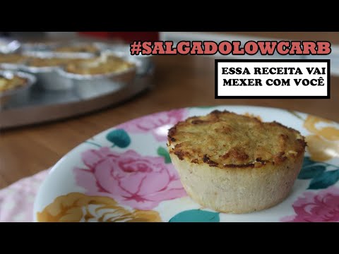 O MELHOR SALGADO LOW CARB
