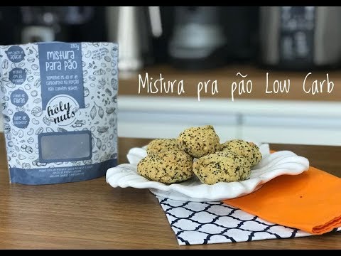 PROVANDO MISTURA PRA PÃO LOW CARB