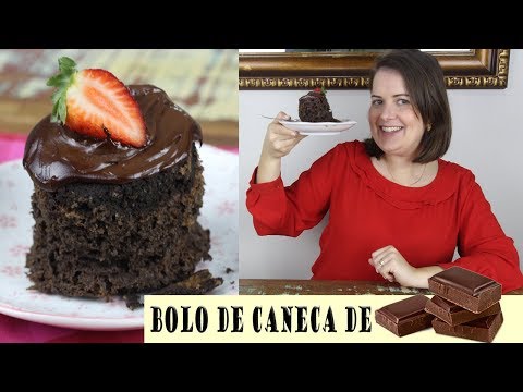 BOLO DE CHOCOLATE DE CANECA LOW CARB