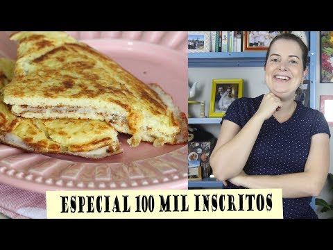 PÃO DE FRIGIDEIRA LOW CARB | ESPECIAL 100 MIL INSCRITOS