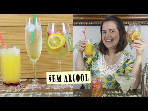 Como fazer DRINKS SEM ÁLCOOL? | 5 receitas para fazer hoje!