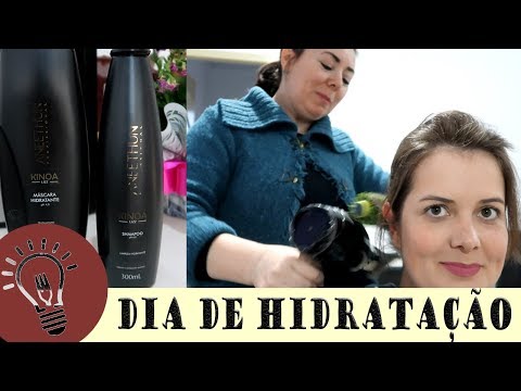 ACABEI COM O FRIZZ | Testando produtos para os CABELOS | Dia de Hidratação no Salão