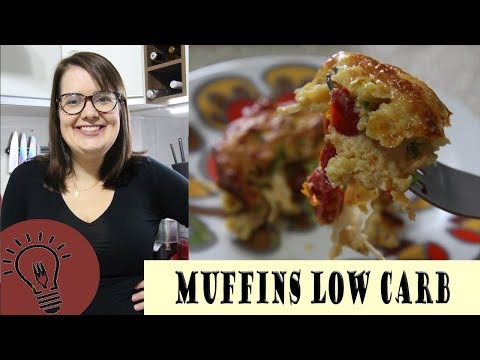 MUFFINS SALGADOS LOW CARB