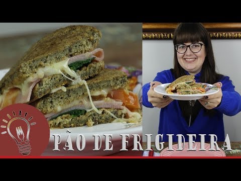 PÃO DE FRIGIDEIRA LOW CARB | CAFÉ DA MANHÃ