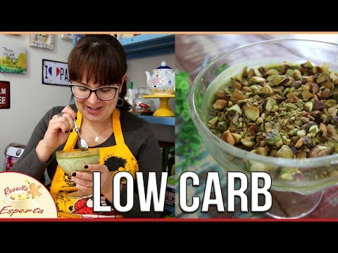 PANNA COTTA DE PISTACHE | LOW CARB