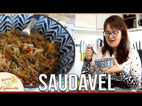 CARNE MOÍDA COM LEGUMES | LOW CARB