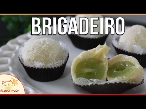BRIGADEIRO DE LEITE NINHO COM RECHEIO DE UVA | #FevereiroTodoDia
