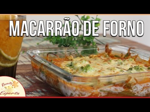 MACARRÃO DE FORNO LOW CARB