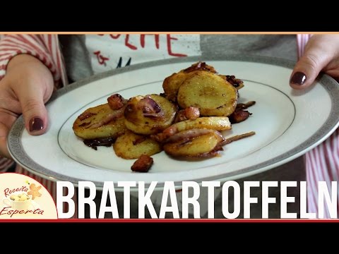 Como fazer Bratkartoffeln | BATATA ALEMÃ | EUROTRIP