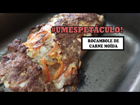 Rocambole de Carne Moída | Como fazer? | Priscila Schulz | #receitaesperta