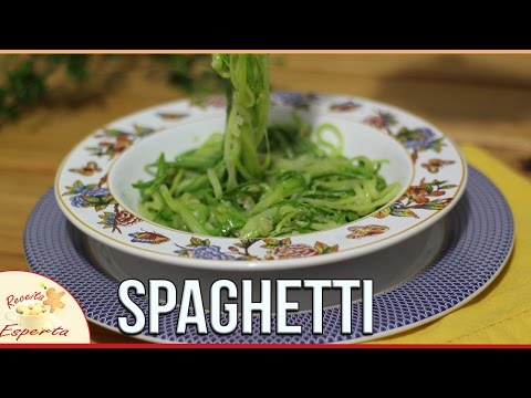 #11 SPAGHETTI DE ABOBRINHA ALHO E ÓLEO | #30receitaslowcarb