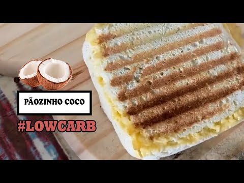 Pãozinho de Coco Low Carb | Priscila Schulz | #receitaesperta