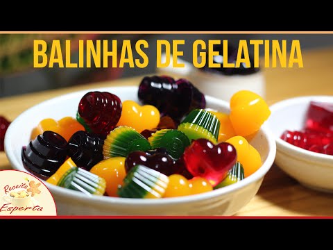 Balinhas de Gelatina (TIPO BALA FINI) | Especial Dia das Crianças