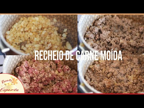 Recheio de Carne Moída curinga | Salgados