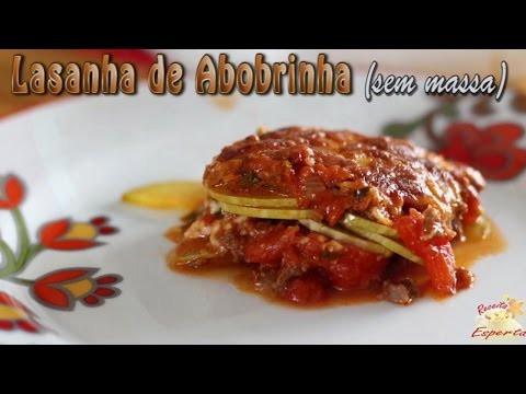 Lasanha de Abobrinha sem massa | Saúde e Sabor #007