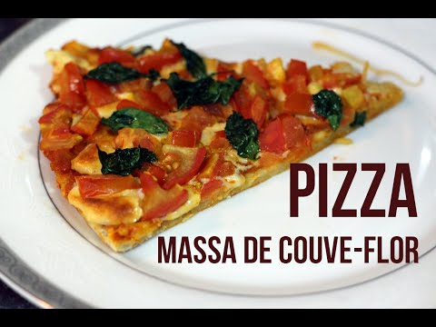 Pizza com massa de couve-flor (sem glúten) | Saúde e Sabor #010
