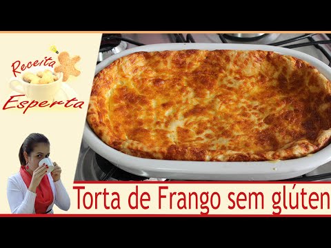 Torta de Frango de liquidificador sem glúten | Saúde e sabor #006