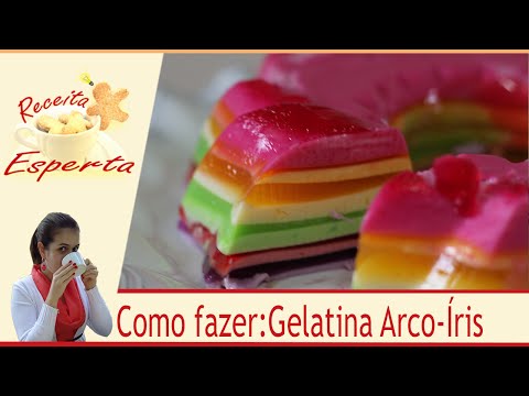 Como fazer: Gelatina Arco-íris para o dia das crianças