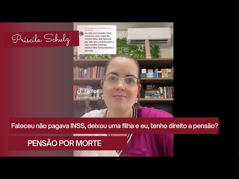 Meu companheiro faleceu, não pagava INSS, deixou uma filha e eu, tenho direito a pensão?
