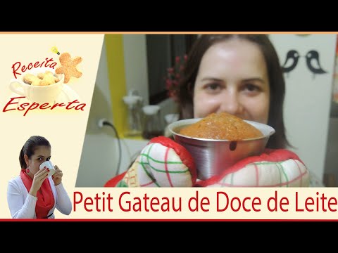 Petit Gauteau de Doce de Leite – mais fácil do mundo!!!