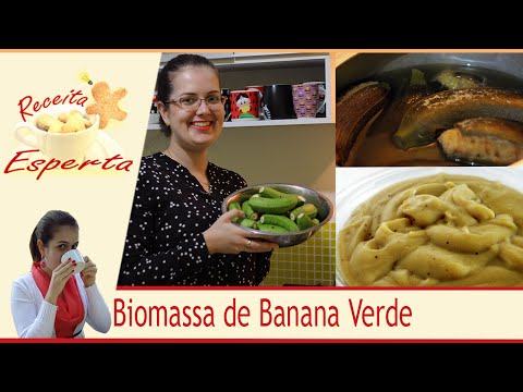 Como fazer: Biomassa de Banana Verde