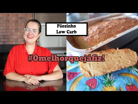 Pão Low Carb de Farinha Oleagionosa