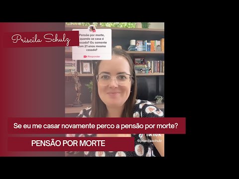 Se me casar de novo, perco a pensão por morte? #pensãopormorte