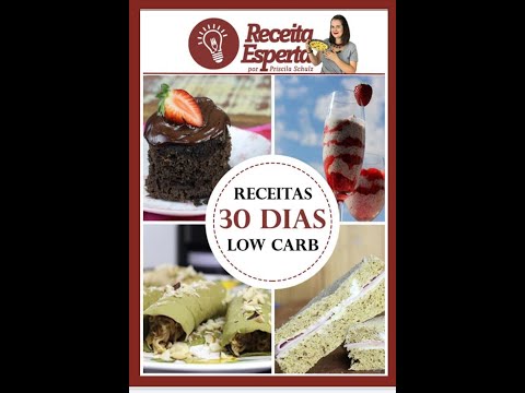 Como Fazer Bolos  Low Carb/ E-book  30 dias Low /Link  aqui em baixo