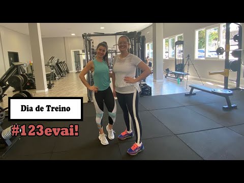 Um dia de treino comigo!