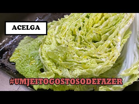 COMO FAZER ACELGA? 2 maneiras pra você preparar em casa | Priscila Schulz | #receitaesperta