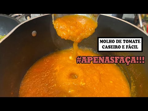 Como fazer Molho de Tomate Caseiro muito fácil? | #receitaesperta