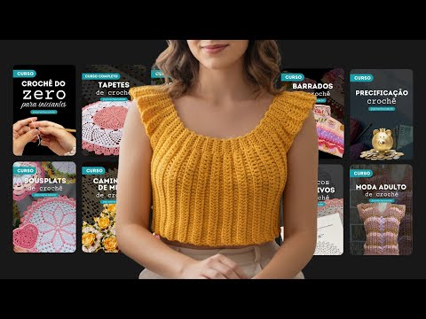 Lindas peças de crochê! 😍 Cursos de crochê de diversos nichos no Club do Crochê ❤️ Últimas vagas! 😍