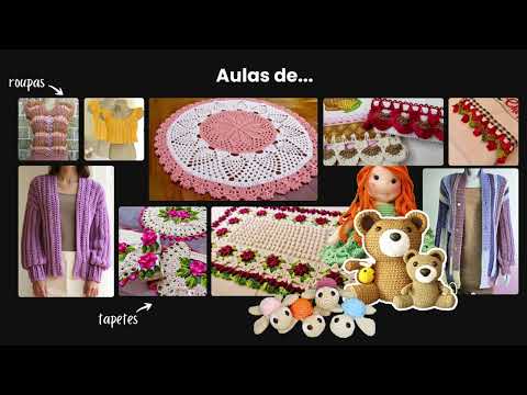 Cursos de crochê completos no Club do Crochê | Mais de 380 aulas em mais de 25 cursos | Black Friday