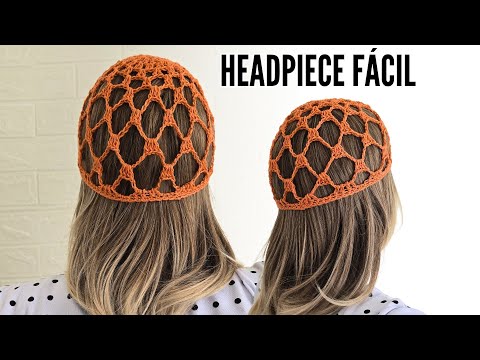 HEADPIECE De CROCHÊ PASSO A PASSO | Aprenda como fazer essa Bandana de cabeça de crochê