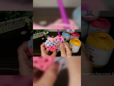 Bolsinha de crochê