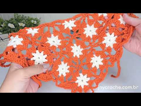 Bandana de crochê para cabelo passo a passo. Faça a sua com esta receita de bandana de crochê
