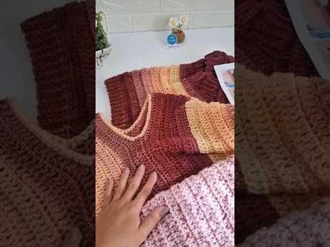 GUIA COMPLETO com dicas e tamanhos Blusa de crochê mais fácil do mundo 👆🏼👆🏼👆🏼CLIQUE ACIMA P ASSISTIR