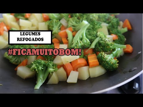 Como fazer LEGUMES REFOGADOS | A maneira mais gostosa! | #receitaesperta