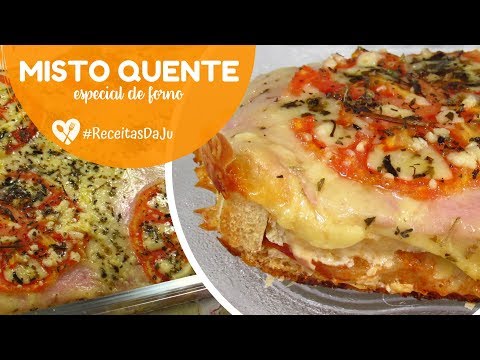 MISTO QUENTE ESPECIAL DE FORNO| LANCHE RÁPIDO E FÁCIL – JNY Crochê