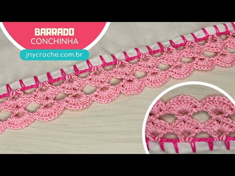 BICO DE CROCHÊ SIMPLES PARA INICIANTES | Aula 29 – JNY Crochê