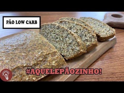 PÃO LOW CARB | #receitaesperta | Priscila Schulz