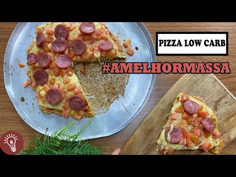 PIZZA LOW CARB | #receitaesperta | Priscila Schulz