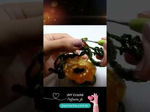 CENTRINHO DE CROCHÊ GIRASSOL ANNE | JNY Crochê