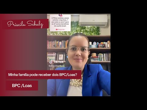 Minha família pode receber dois BPC/Loas? #direito #bpcloas #direitoprevidenciário