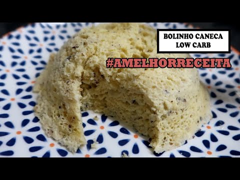 BOLINHO LOW CARB DE CANECA | Aprenda substituições | Priscila Schulz | #receitaesperta
