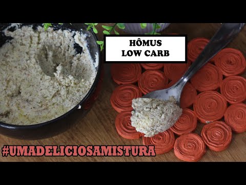 HOMUS LOW CARB | Resíduos de Leite Vegetal | Priscila Schulz | #receitaesperta
