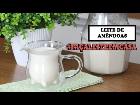 LEITE DE AMÊNDOAS | Como fazer? | Priscila Schulz | receitaesperta