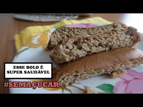 BOLO DE BANANA SAUDÁVEL | Sem leite, Sem Óleo, Sem Açúcar