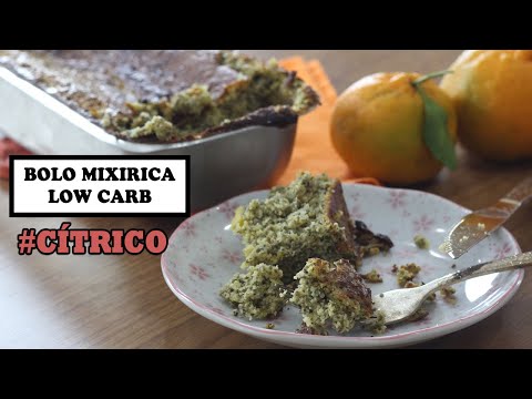 BOLO DE MIXIRICA LOW CARB